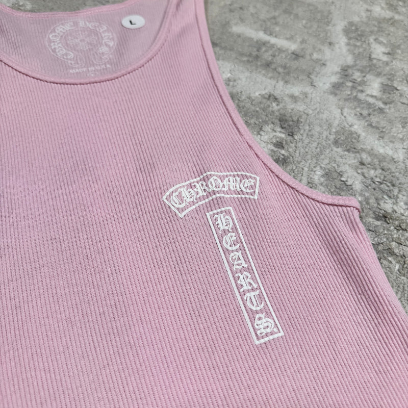 Chrome hearts cross tank top - Million Dollar Streetwear