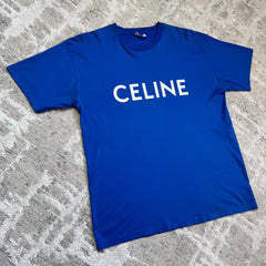 Celine logo short sleeve tee shirt - Million Dollar Streetwear