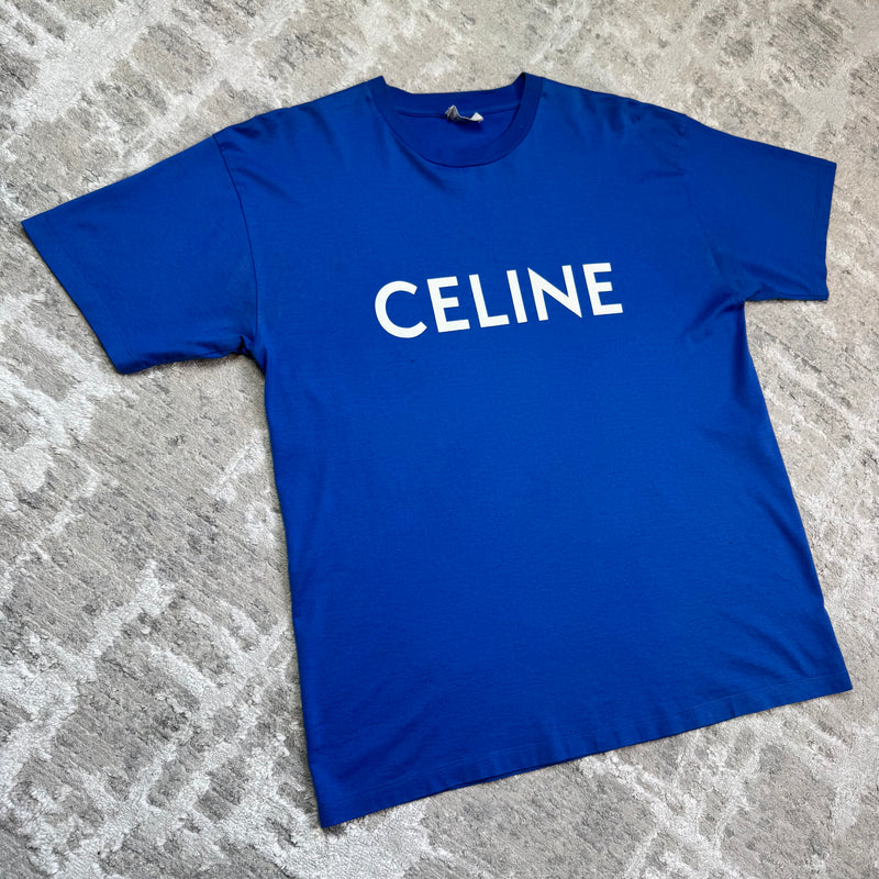 Celine logo short sleeve tee shirt - Million Dollar Streetwear
