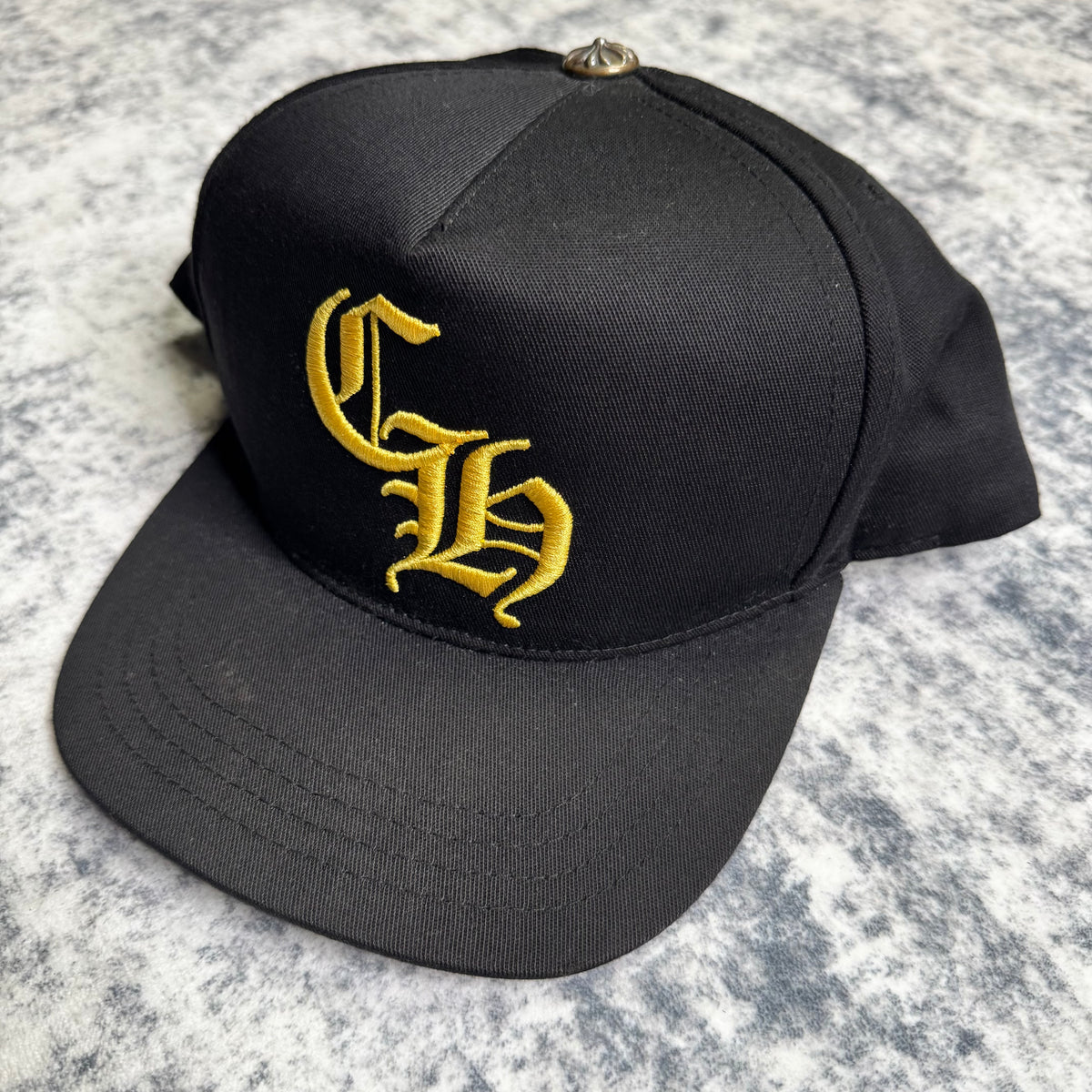 Chrome hearts baseball hat black yellow - Million Dollar Streetwear