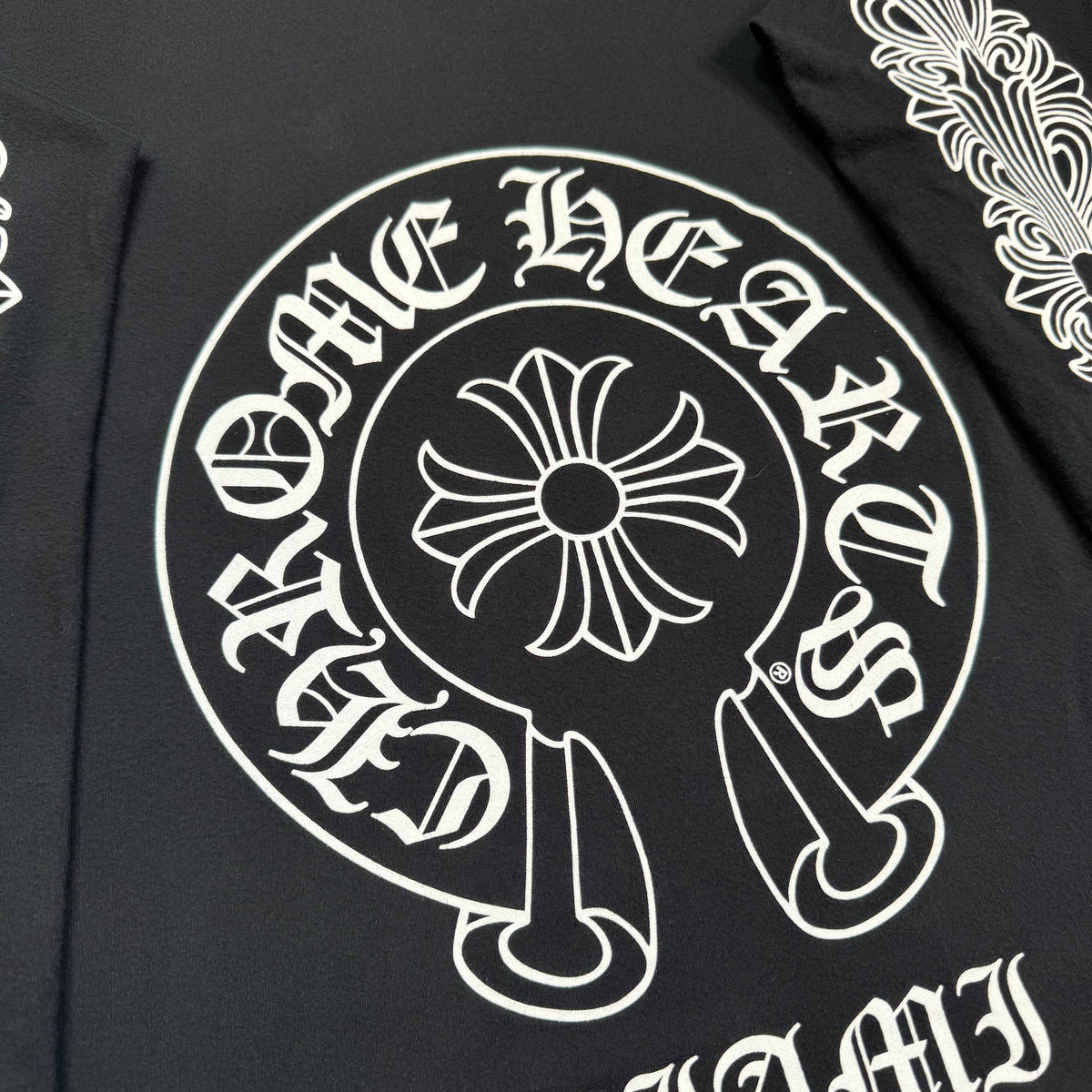 Chrome hearts Miami exclusive horseshoe floral long sleeve shirt - Million Dollar Streetwear