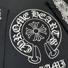 Chrome hearts Miami exclusive horseshoe floral long sleeve shirt - Million Dollar Streetwear