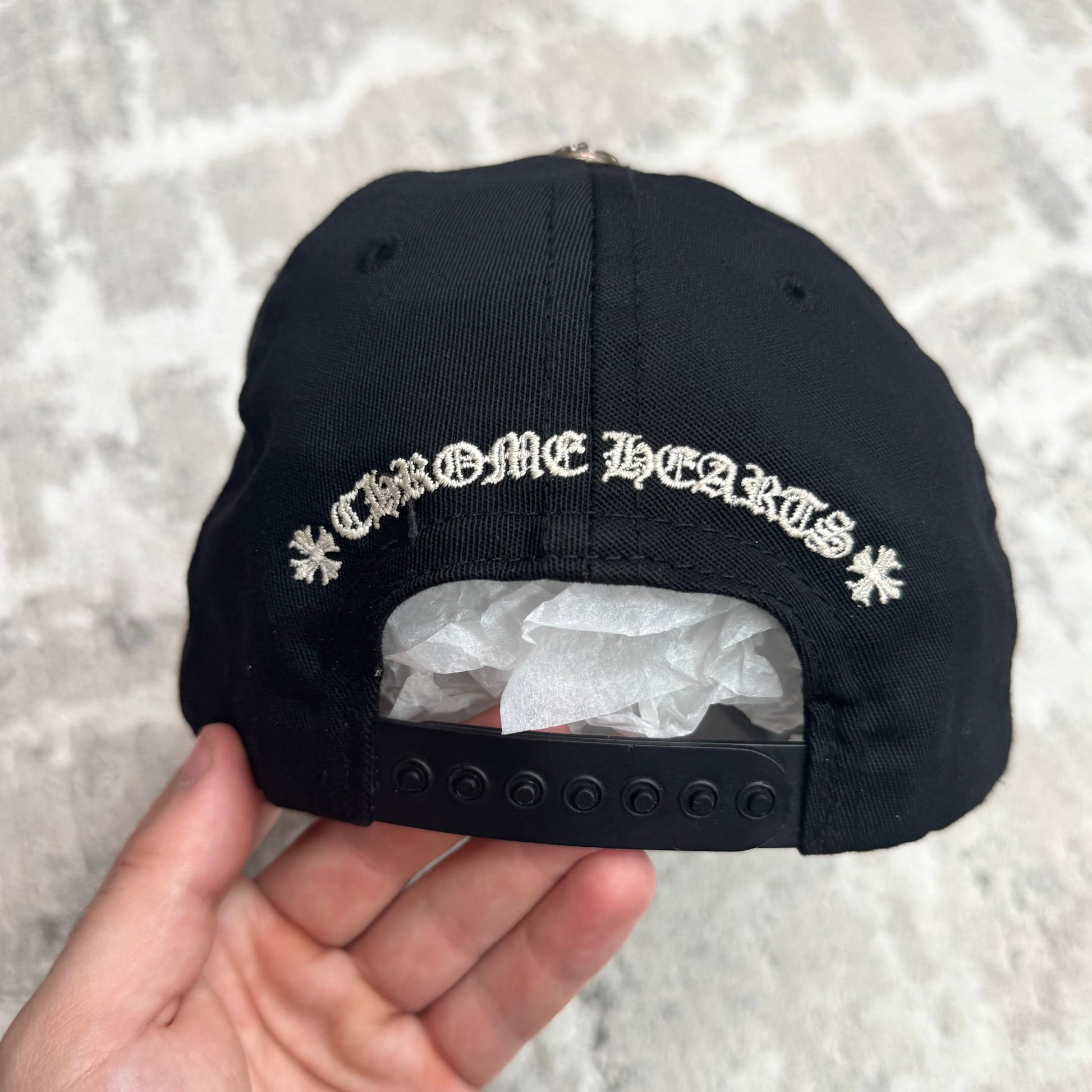 Chrome Hearts Baseball Hat — Black & Grey — photo 5