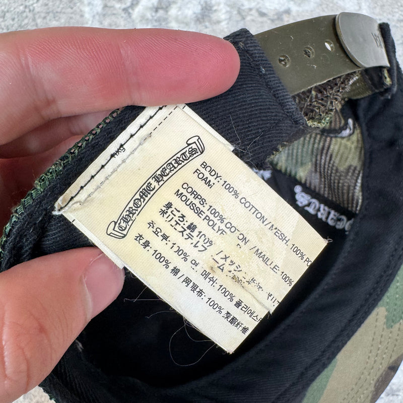 Chrome hearts camo fuck Hollywood trucker hat - Million Dollar Streetwear