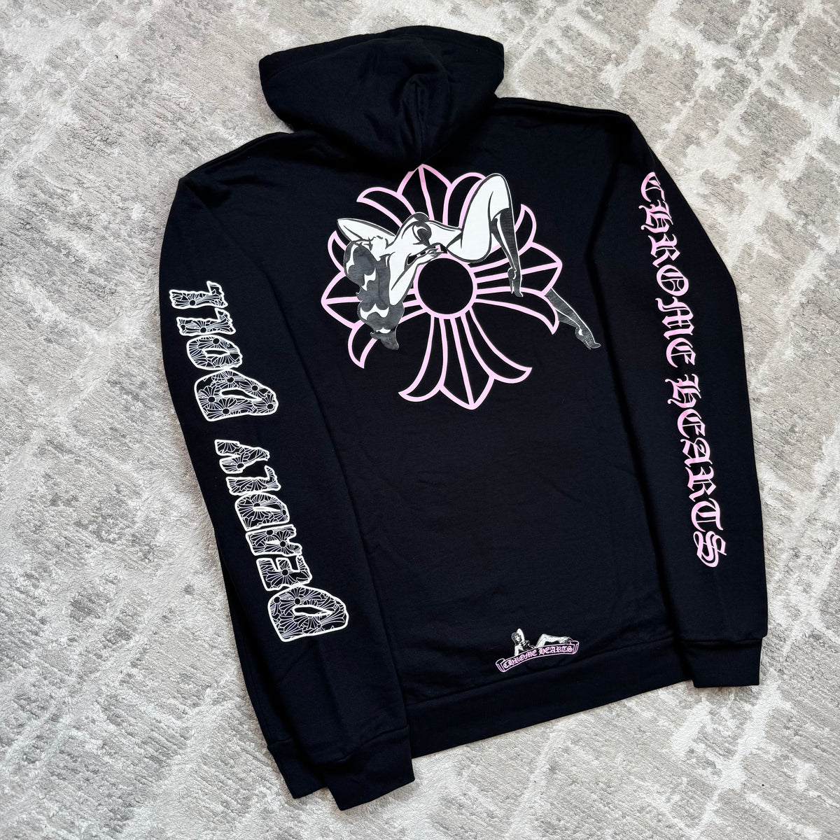 Chrome hearts deadly doll pullover hoodie