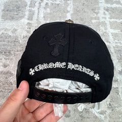 Chrome Hearts Cross Patch Baseball Hat — Black — photo 7