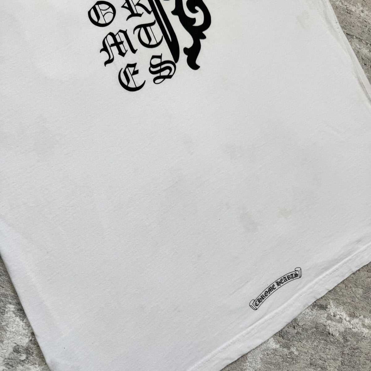 Chrome hearts dagger short sleeve tee shirt - Million Dollar Streetwear
