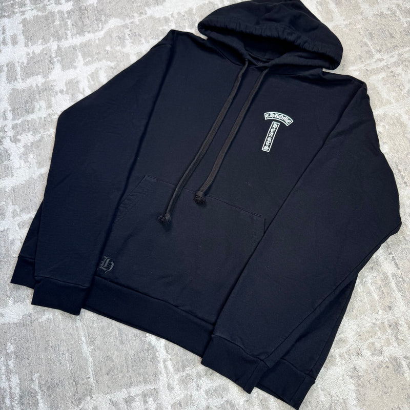 Chrome hearts t bar logo pullover hoodie - Million Dollar Streetwear