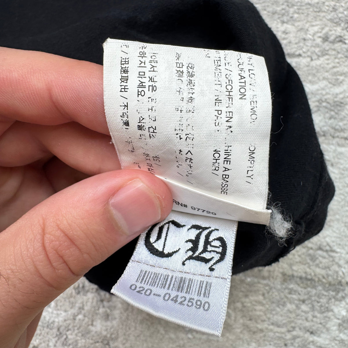 Chrome hearts floral horseshoe long sleeve shirt - Million Dollar Streetwear
