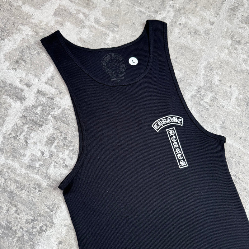 Chrome hearts cross tank top - Million Dollar Streetwear
