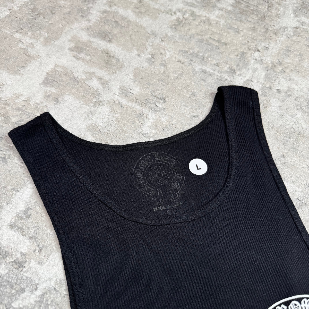 Chrome hearts cross tank top - Million Dollar Streetwear