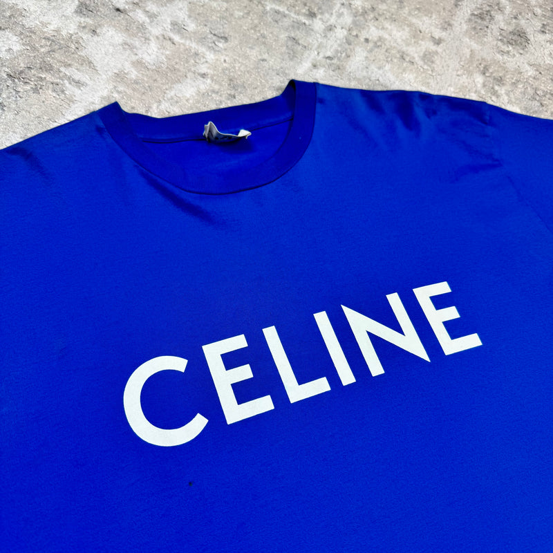 Celine logo short sleeve tee shirt - Million Dollar Streetwear