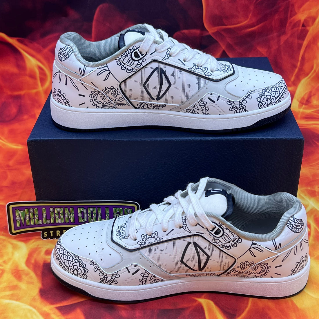 Dior b27 low ‘paisley’- 8M/41EU