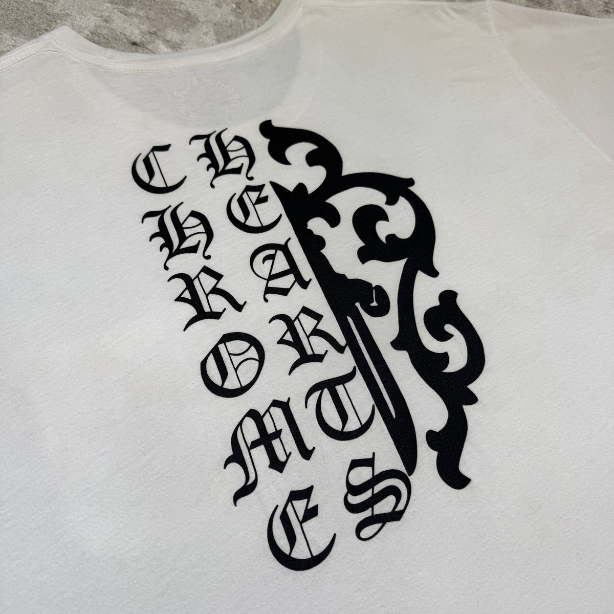 Chrome hearts dagger short sleeve tee shirt - Million Dollar Streetwear