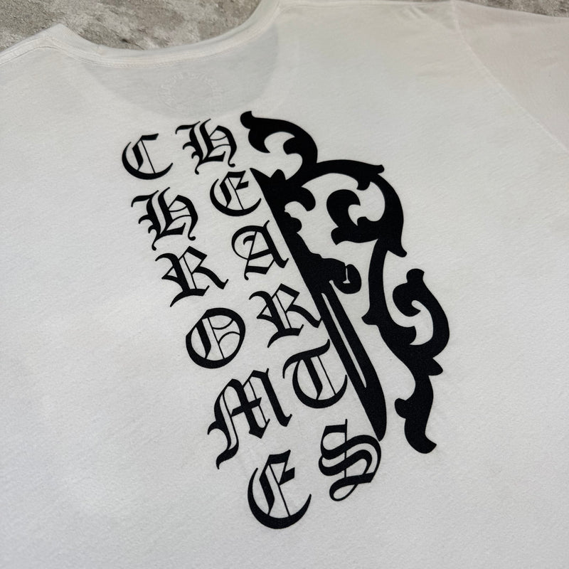 Chrome hearts dagger short sleeve tee shirt - Million Dollar Streetwear