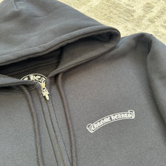 Chrome hearts flame zip up thermal hoodie - Million Dollar Streetwear