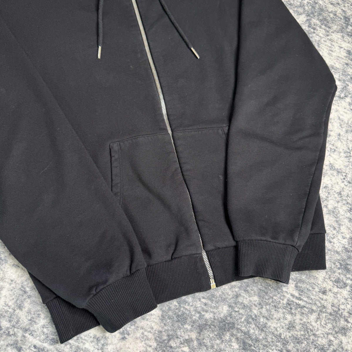 Celine hood logo zip up hoodie - Million Dollar Streetwear