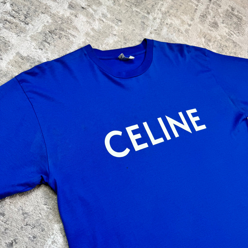 Celine logo short sleeve tee shirt - Million Dollar Streetwear