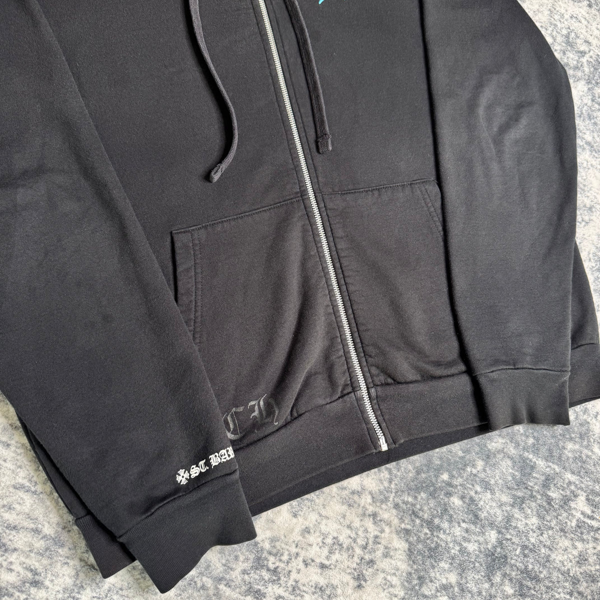 Chrome hearts st Barths horseshoe zip up hoodie - Million Dollar Streetwear