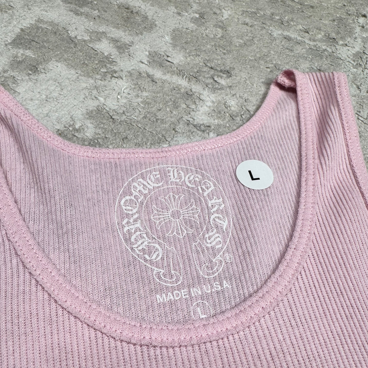 Chrome hearts cross tank top - Million Dollar Streetwear
