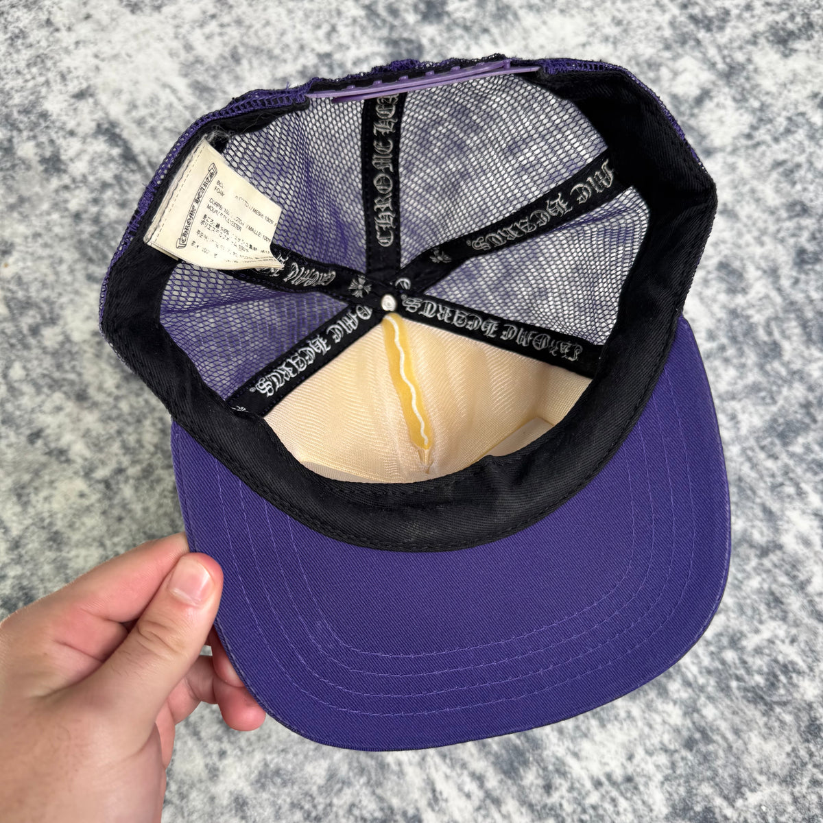 Chrome hearts fuck Hollywood trucker hat - Million Dollar Streetwear