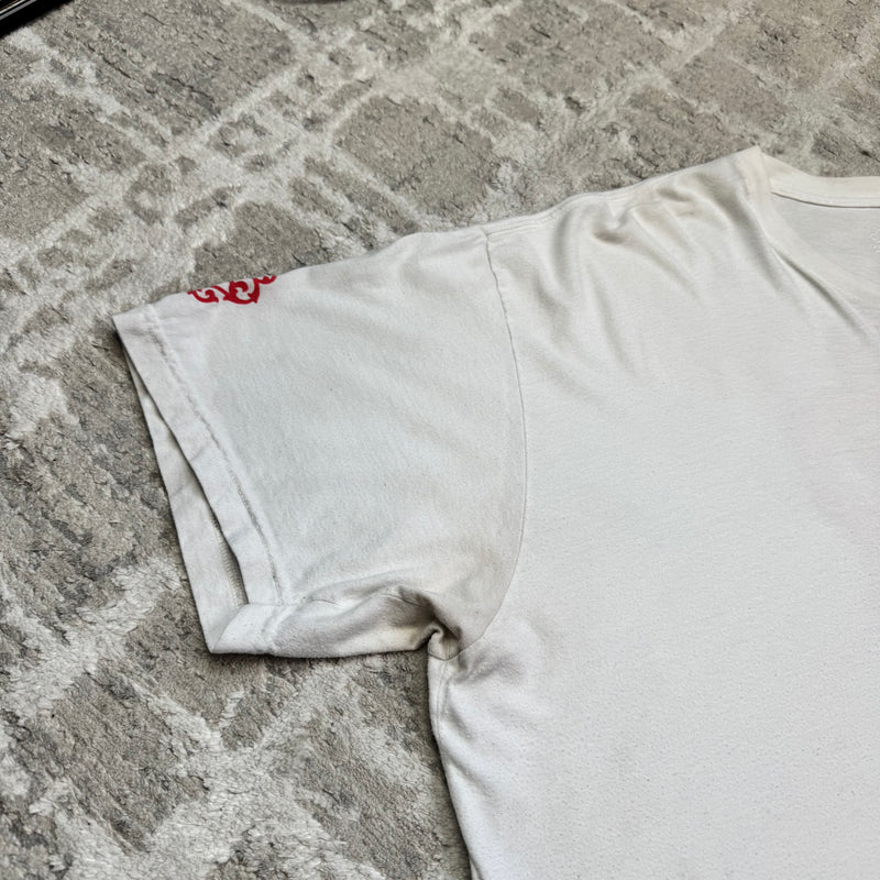 Chrome hearts dagger scroll logo short sleeve tee shirt - Million Dollar Streetwear