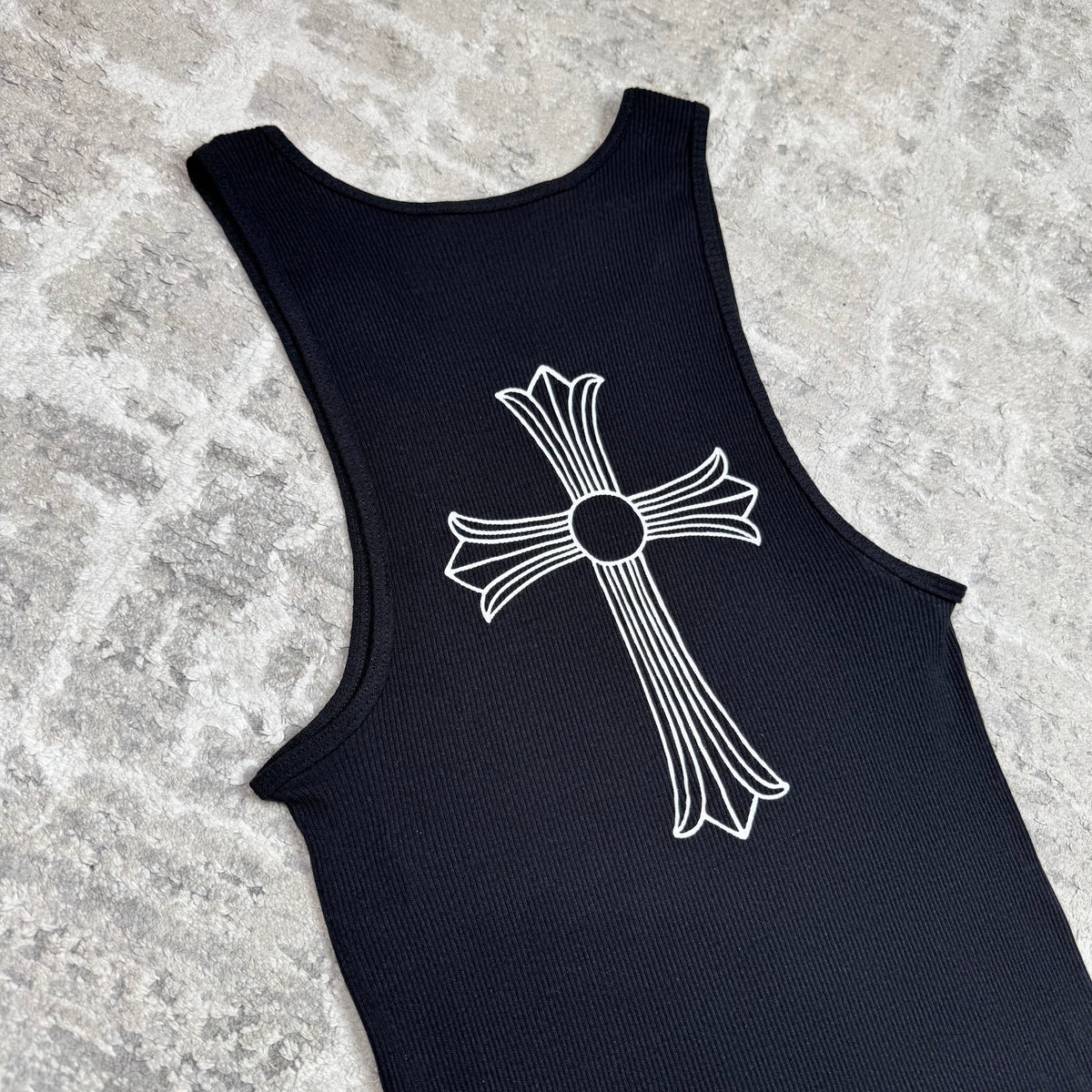 Chrome hearts cross tank top - Million Dollar Streetwear
