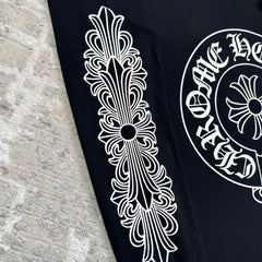 Chrome hearts Miami exclusive horseshoe floral long sleeve shirt - Million Dollar Streetwear