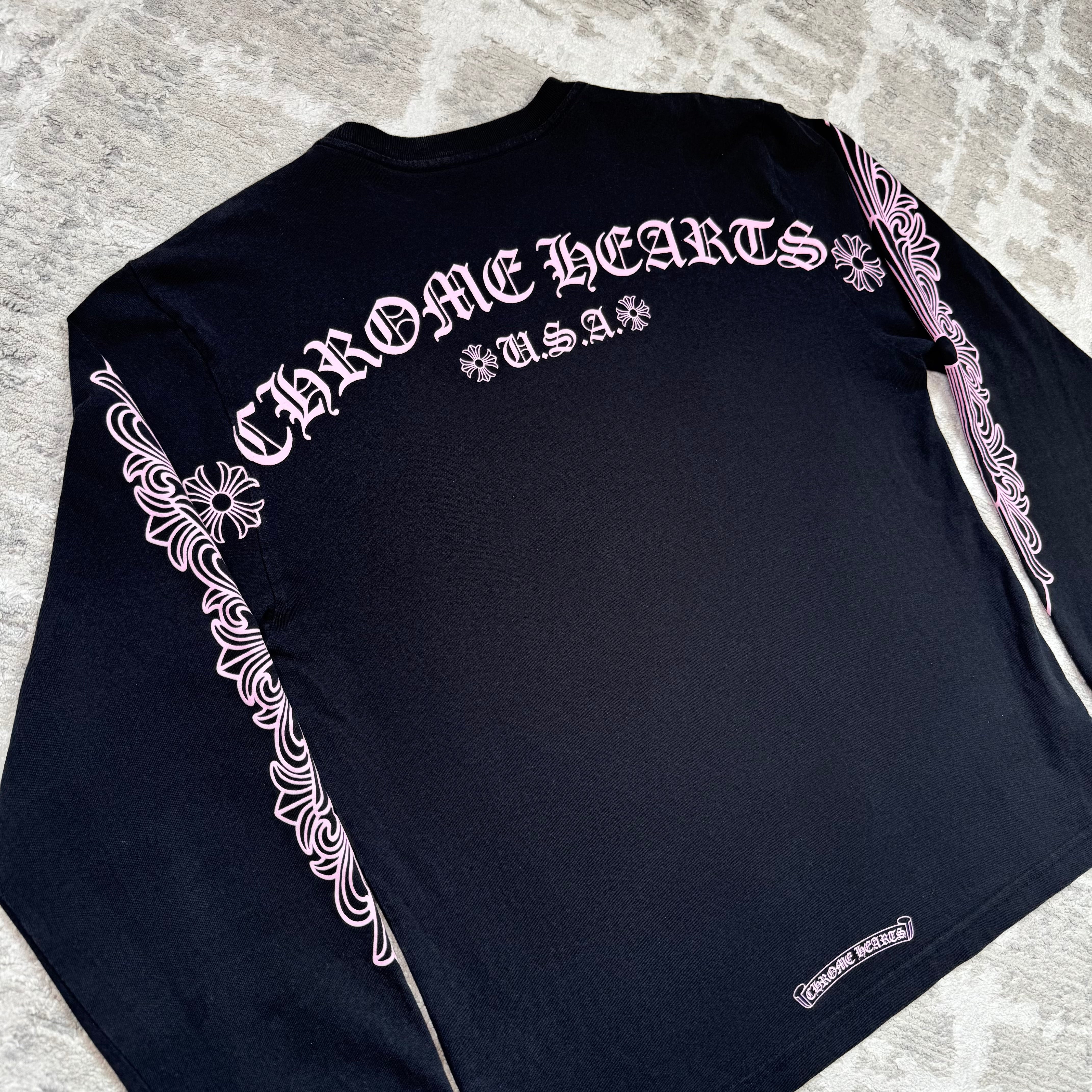 Chrome hearts Matty boy friends and family long sleeve floral shirt