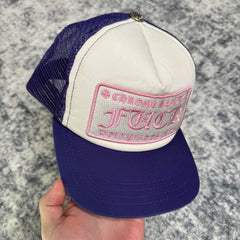 Chrome hearts fuck Hollywood trucker hat - Million Dollar Streetwear