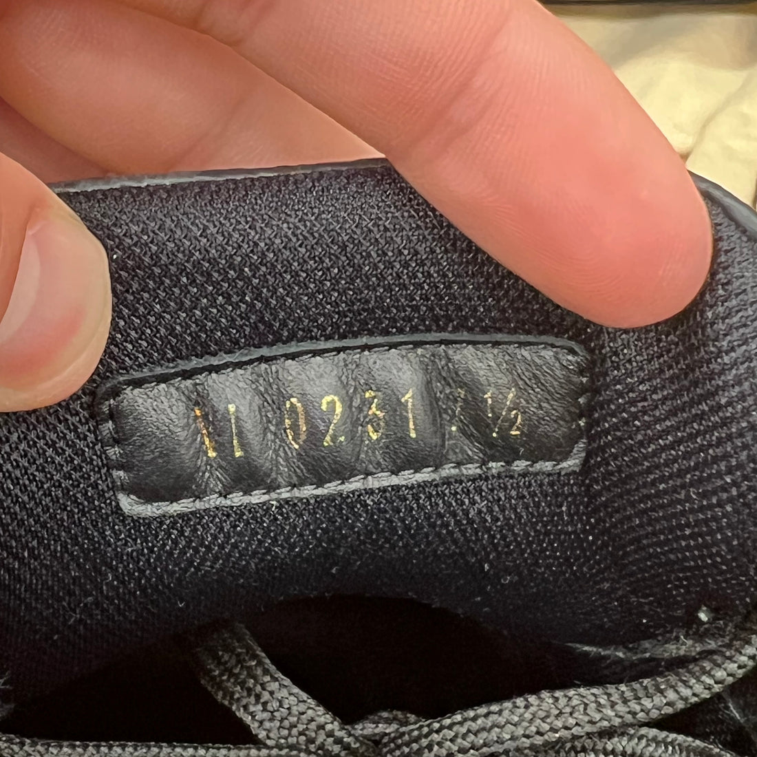 Louis Vuitton trainer low monogram- 7.5M