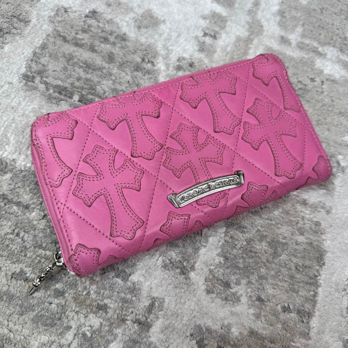 Chrome hearts cross patch wallet - Million Dollar Streetwear