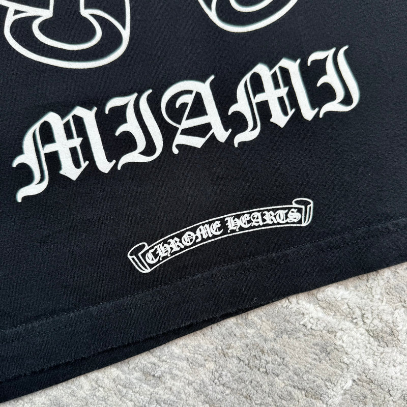 Chrome hearts Miami exclusive horseshoe floral long sleeve shirt - Million Dollar Streetwear