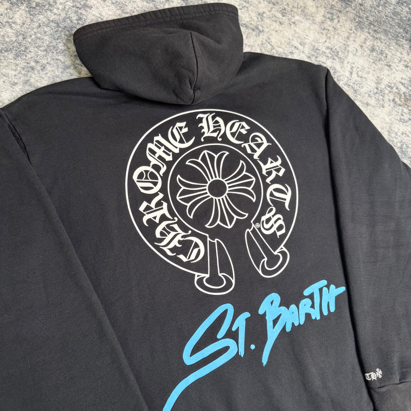 Chrome hearts st Barths horseshoe zip up hoodie - Million Dollar Streetwear