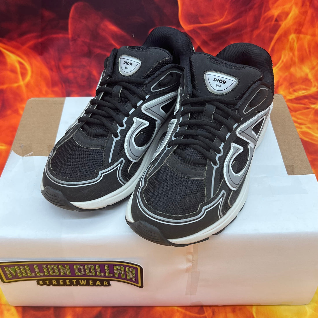 Dior b30 reflective sneaker ‘black’- 7M/40EU