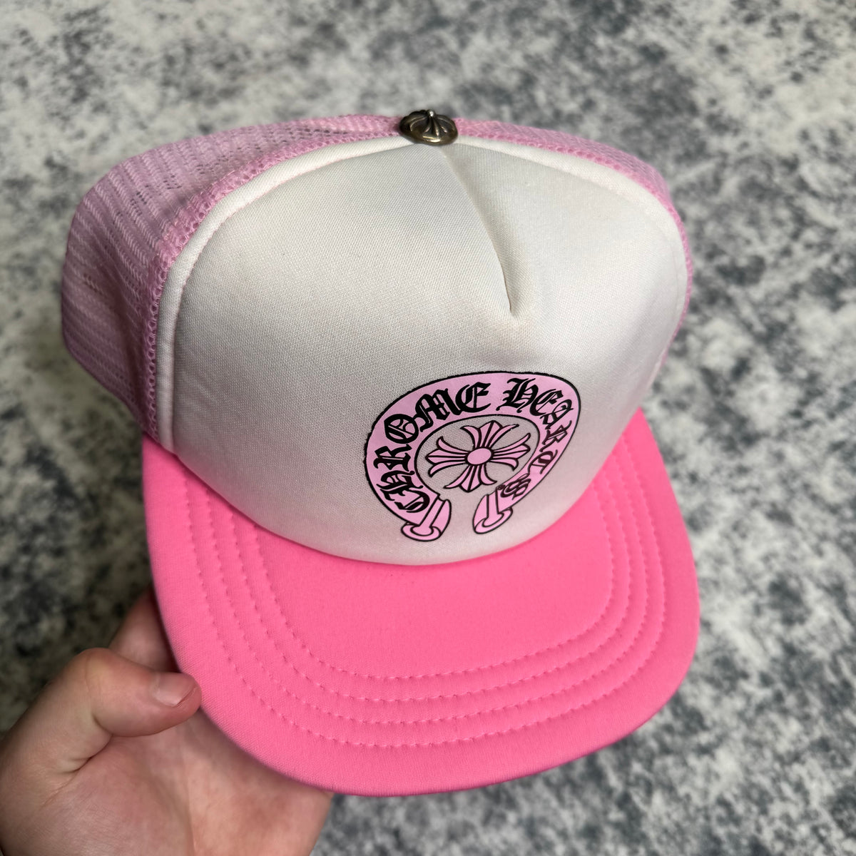 Chrome hearts horseshoe trucker hat - Million Dollar Streetwear