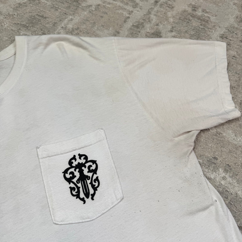 Chrome hearts dagger short sleeve tee shirt - Million Dollar Streetwear
