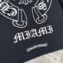 Chrome hearts Miami exclusive horseshoe floral long sleeve shirt - Million Dollar Streetwear