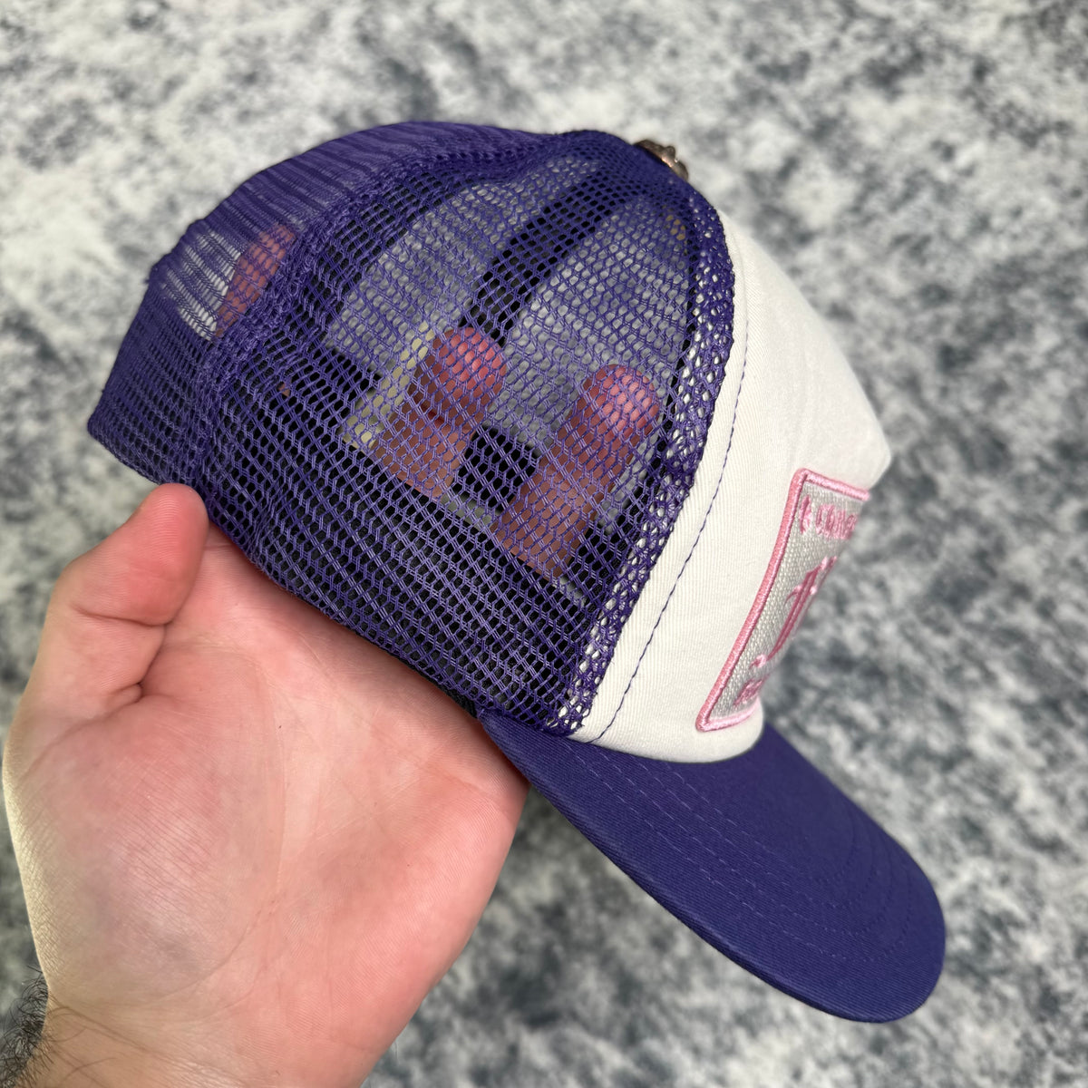 Chrome hearts fuck Hollywood trucker hat - Million Dollar Streetwear
