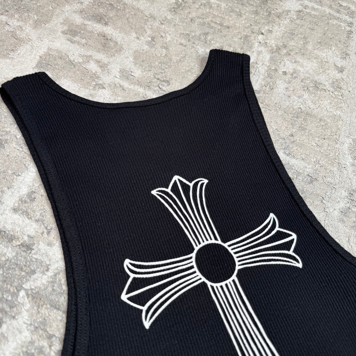 Chrome hearts cross tank top - Million Dollar Streetwear