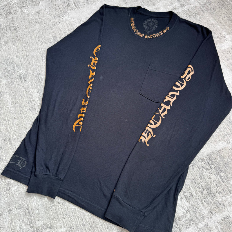 Chrome Hearts Neck Logo Long Sleeve Shirt — photo 6