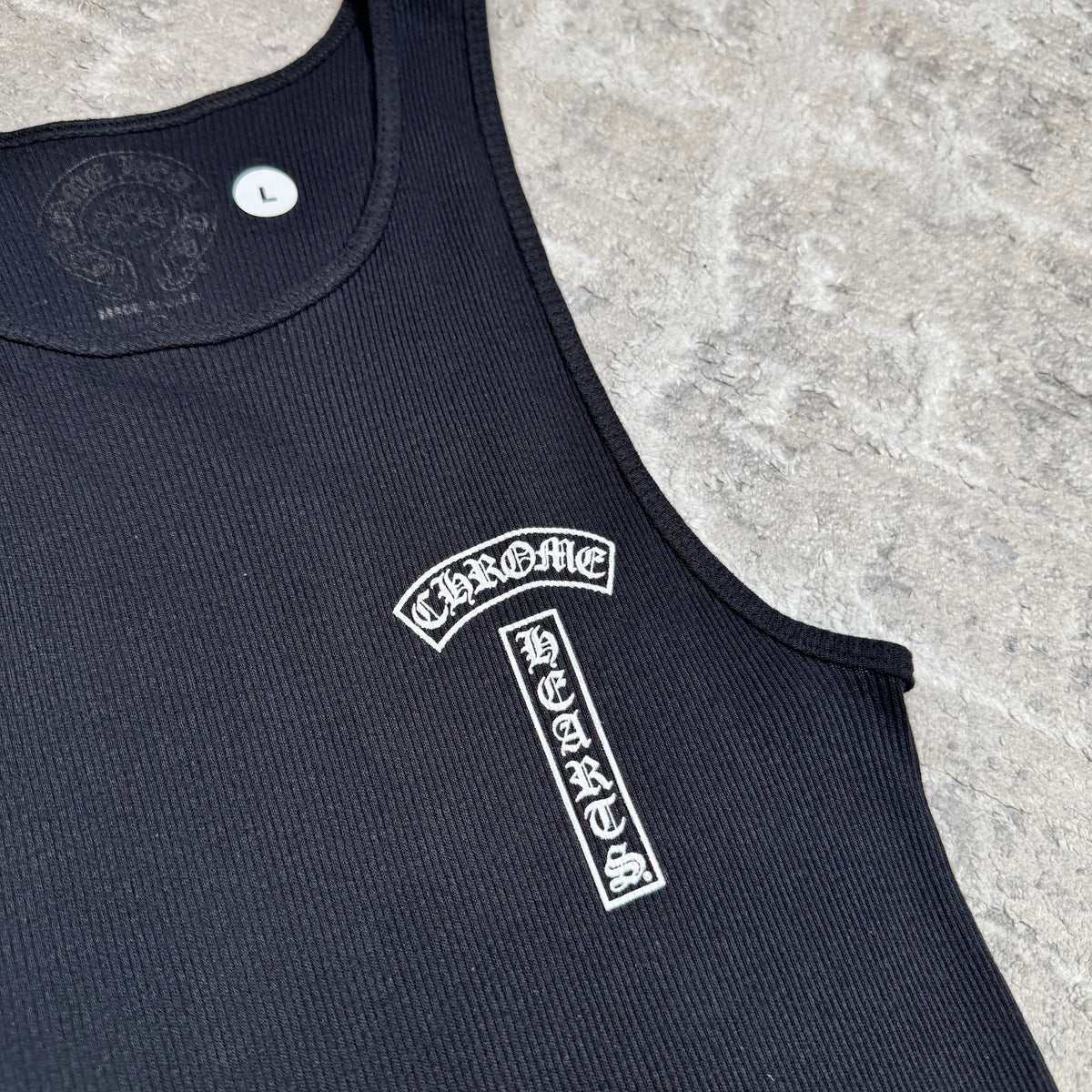 Chrome hearts cross tank top - Million Dollar Streetwear