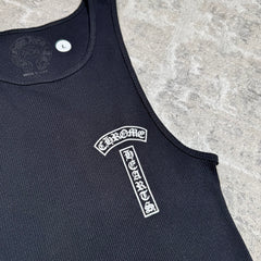 Chrome hearts cross tank top - Million Dollar Streetwear