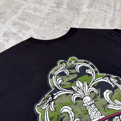 Chrome hearts vintage vine dagger short sleeve shirt - Million Dollar Streetwear