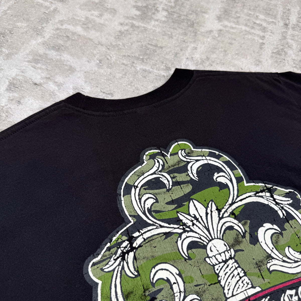 Chrome hearts vintage vine dagger short sleeve shirt - Million Dollar Streetwear