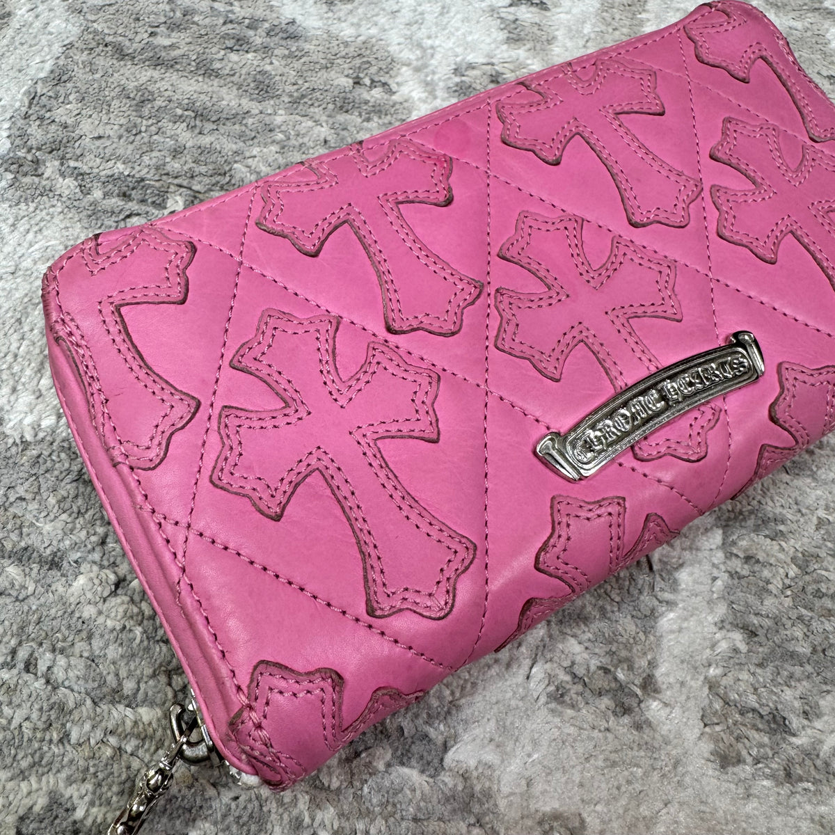 Chrome hearts cross patch wallet - Million Dollar Streetwear