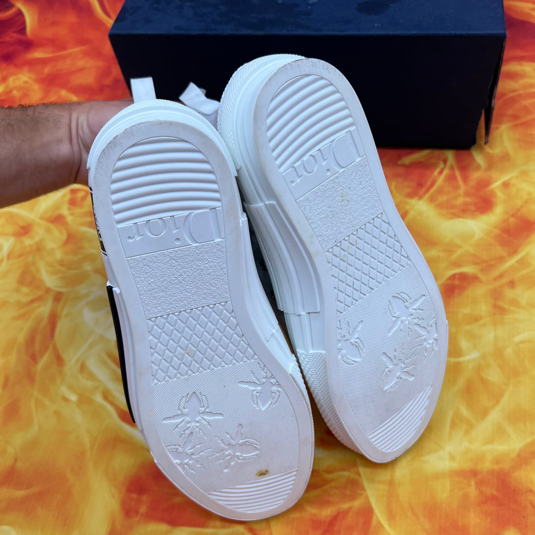 Dior b23 high sneaker ‘oblique multi’- 7M/40EU