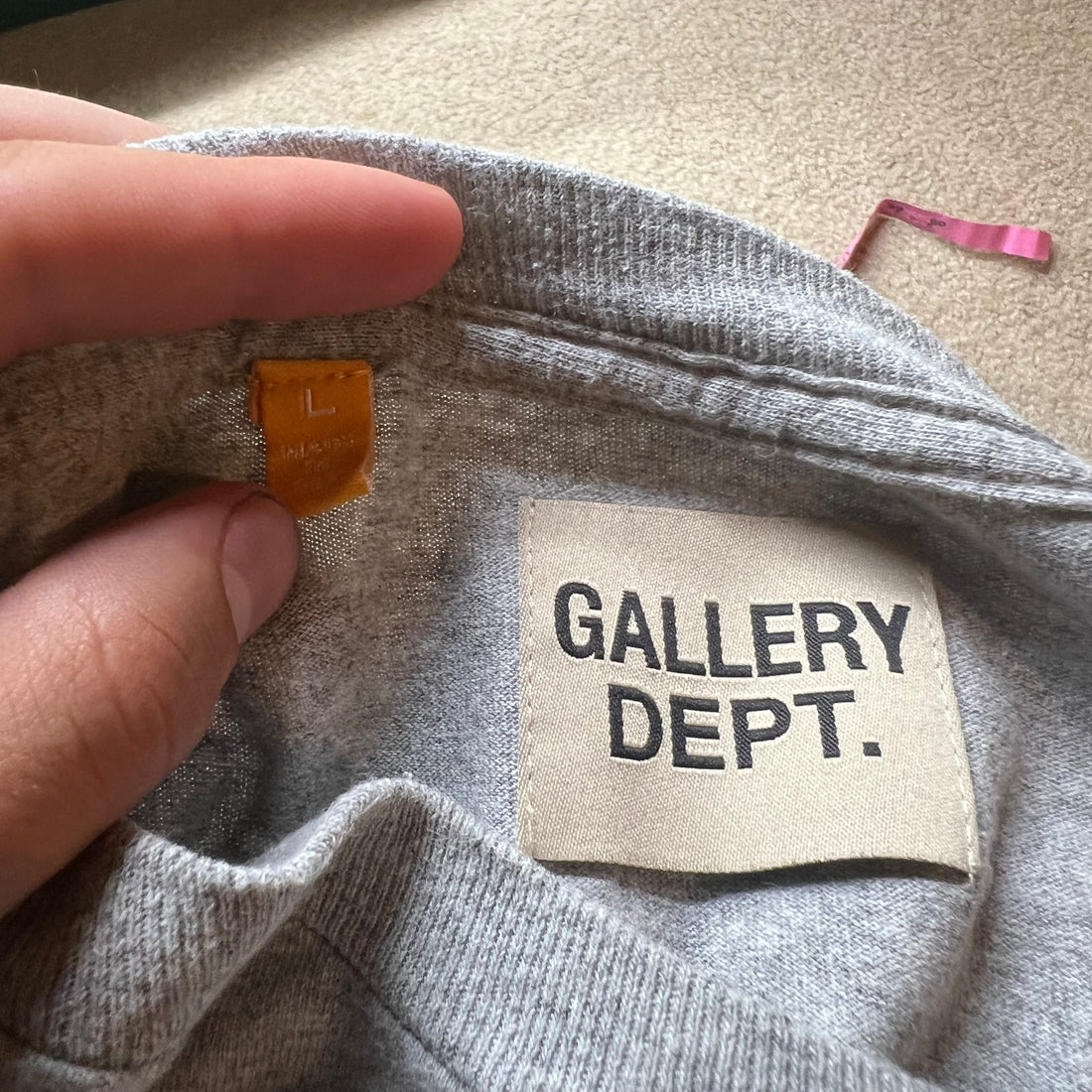 Gallery dept. French collector L/S tee- L