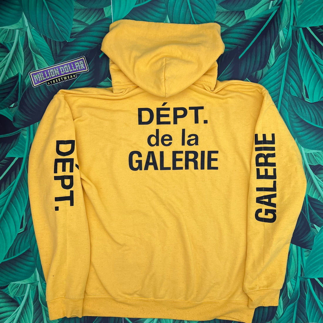Gallery dept reversible hoodie- M