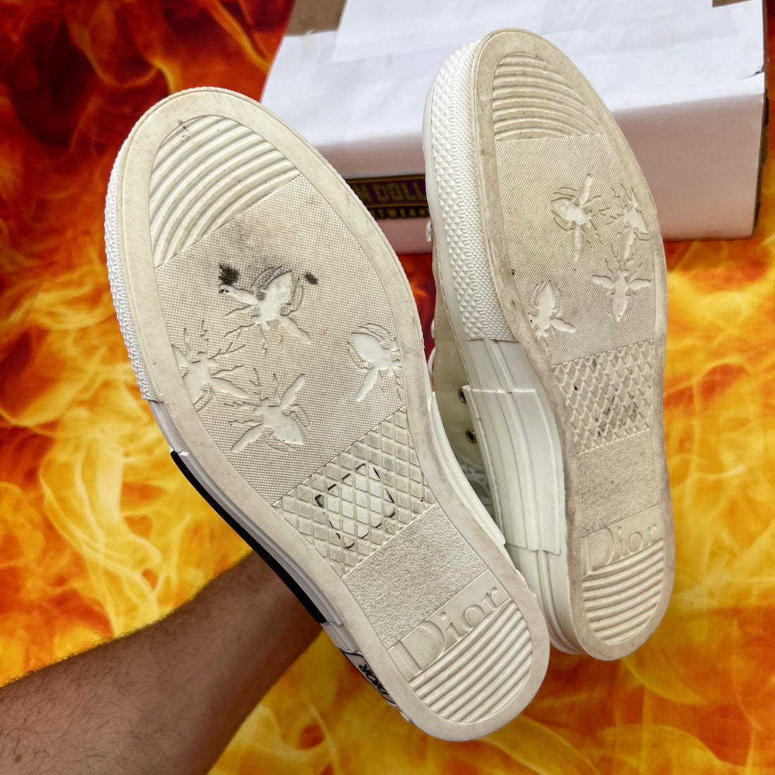 Dior b23 high oblique ‘white’- 9M/42EU